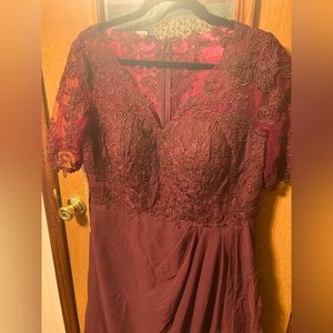 Size 16 women’s semi formal floor length gown